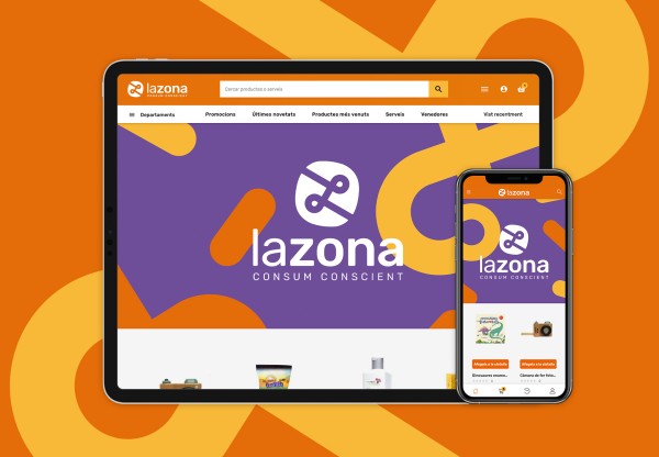 Imatge de capçalera de La Zona, un mercat digital amb valors